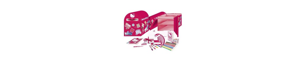 Papéterie, articles scolaires Hello Kitty pas cher. Acheter en ligne